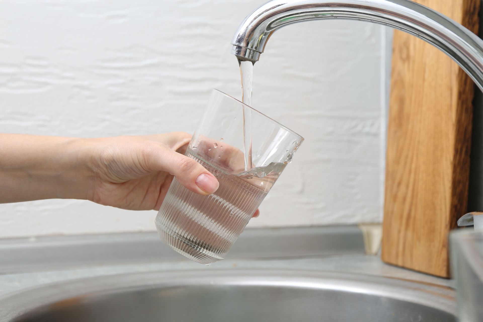 Window with rain drops